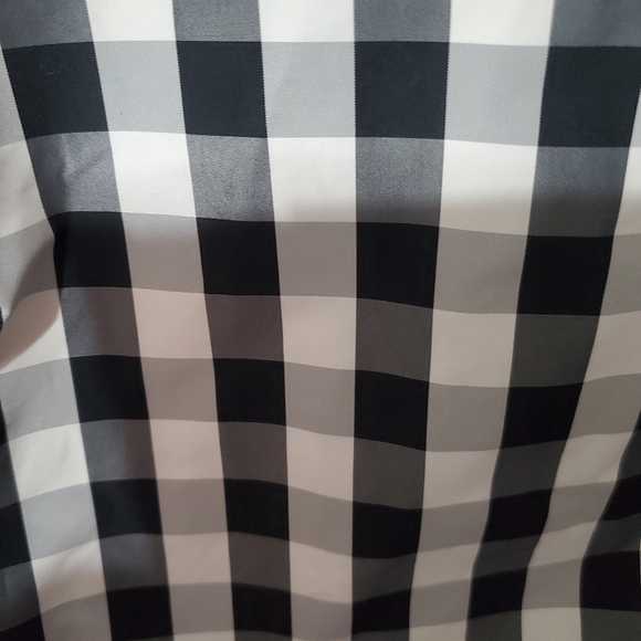 Ralph Lauren women's plaid black & white rain jacket size medium - Picture 7 of 9